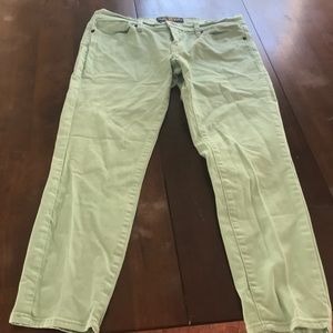 Sea foam green capris
